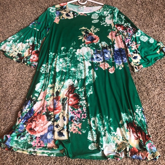 Bellamie floral dress with pockets - Picture 2 of 3